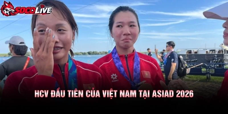 HCV Đầu Tiên Của Việt Nam Tại ASIAD 2026