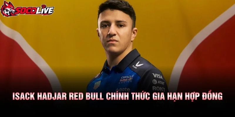 Isack Hadjar Red Bull Chính Thức Gia Hạn Hợp Đồng