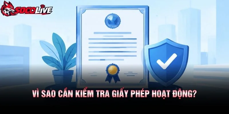 Vì Sao Cần Kiểm Tra Giấy Phép Hoạt Động?